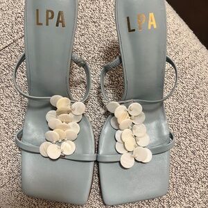 LPA Leja Sandal in Ice Blue